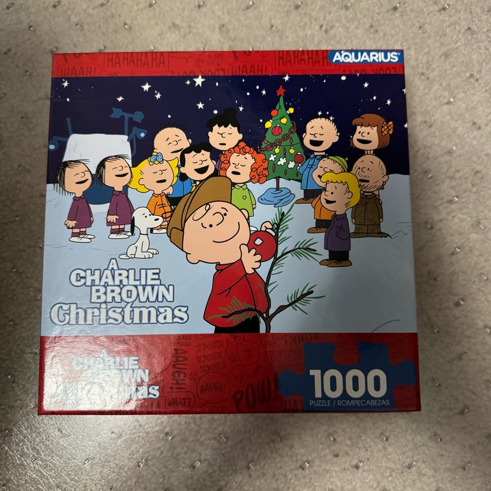 Aquarius Peanuts Christmas Puzzle - 1000 Pieces